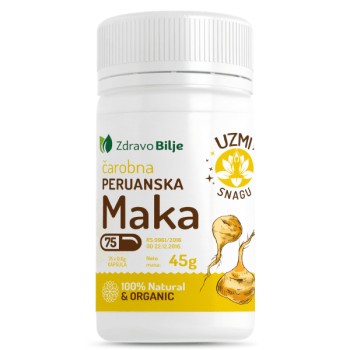 PERUANSKA ČAROBNA MAKA 75 KAPSULA PERUANSKA ČAROBNA MAKA 75 KAPSULA